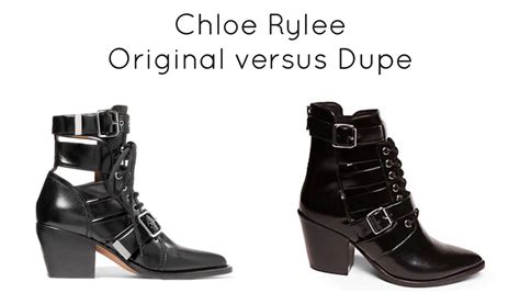 dupe for chloe rylee boot|chloe rylee boots harrods.